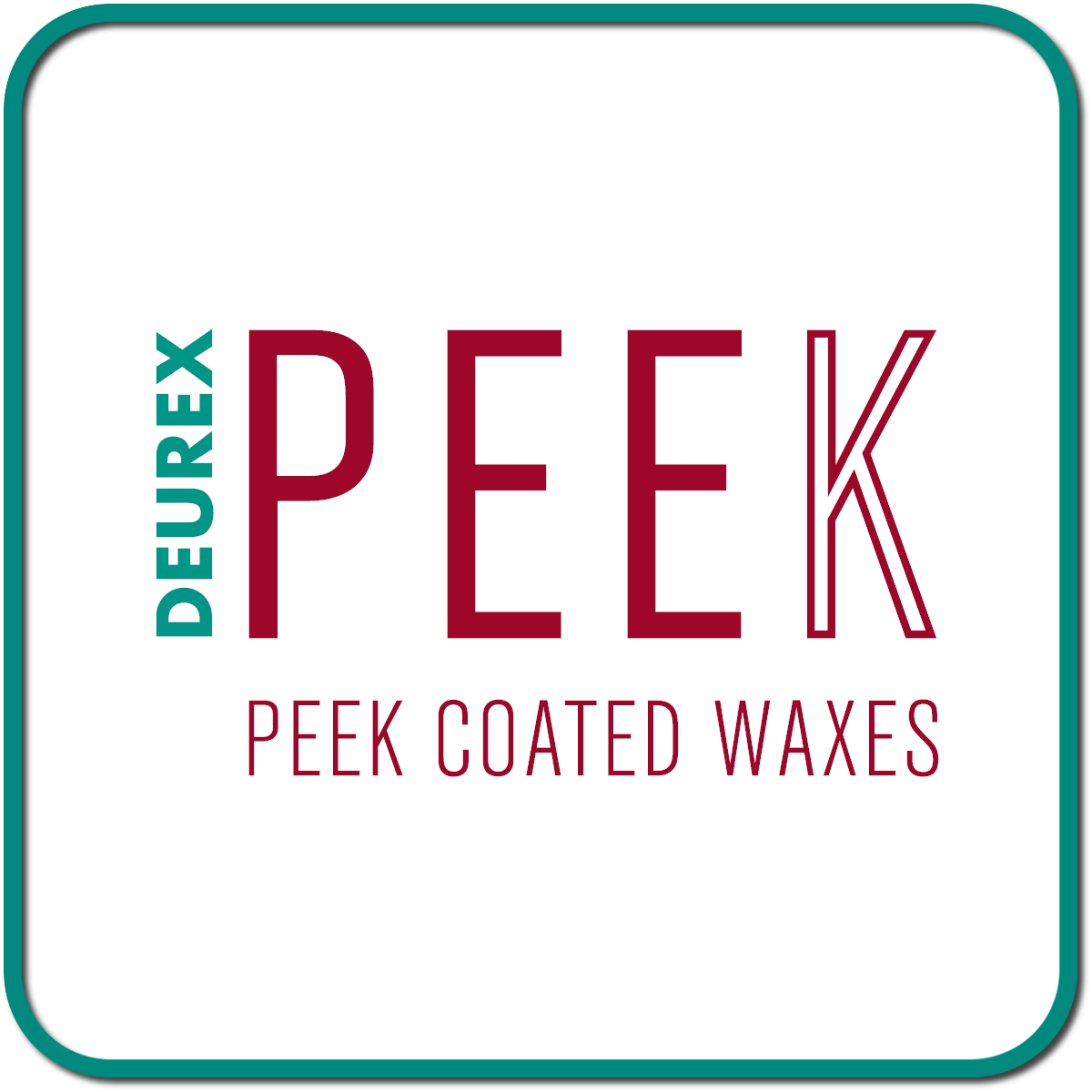 Logo DEUREX K Series - PEEK coated waxes